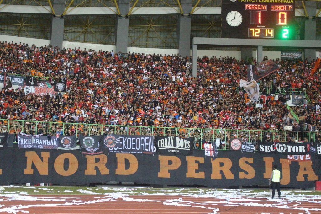 Persija Jakarta Menang atas Semen Padang di Stadion Patriot Candra Baga Bekasi 1