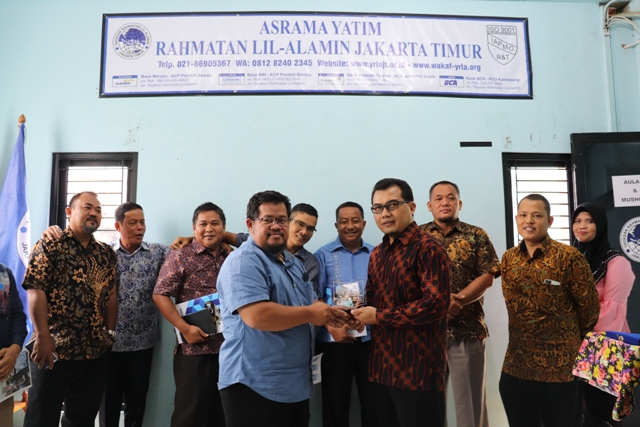 Komisi III DPRD Bangka Barat melakukan studi banding ke Kantor Yayasan Rahmatan Lil Alamin Jakarta Timur, Jakarta Timur,Jumat 4/5/2018.